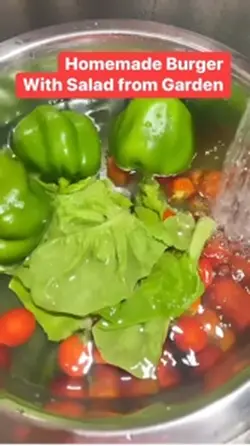 Salad from my garden