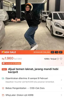 dijual temen laknat