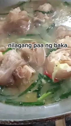 nilagang paa ng baka
