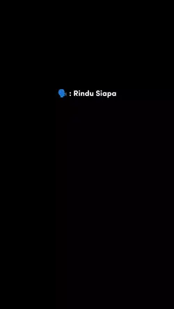 rindu kamu