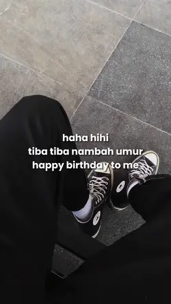 happy birthday to me