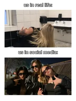 us in real life vs