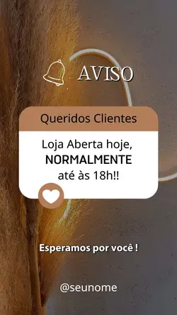 LOJA ABERTA