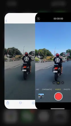 cinematic motorcycle