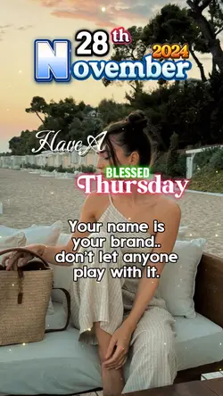 BLESSED THURSDAY