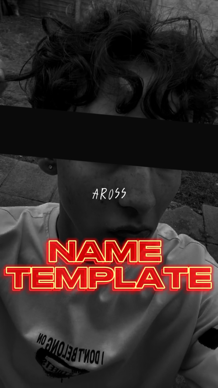 capcut template cover