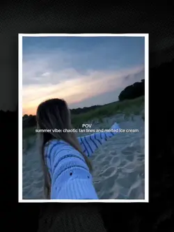 POV: summer vibe