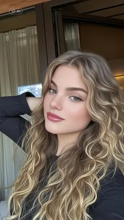 wavy hair