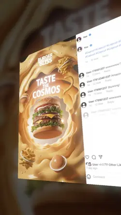 Food Burger Flyer IG
