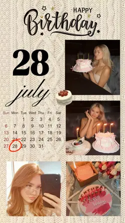 BIRTHDAY 28 JULY