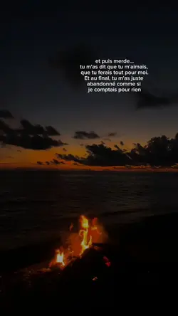 et puis merde...