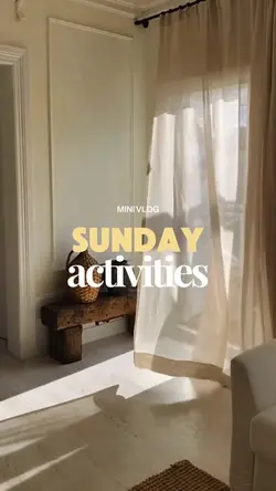 Sunday Activities