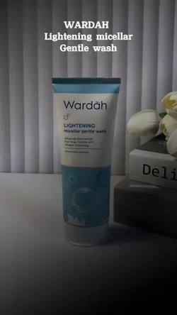 Wardah facial wash
