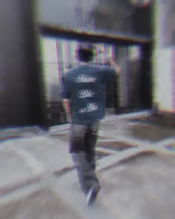 glitch blur crome