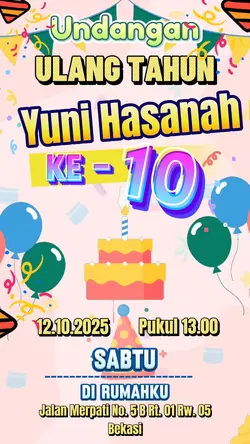 Undangan Ulang Tahun