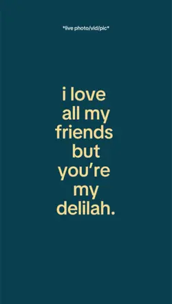 I love all my friend