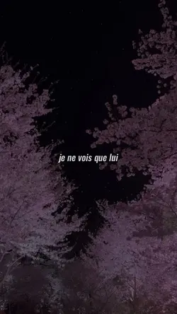 Je ne vois que lui 🤩