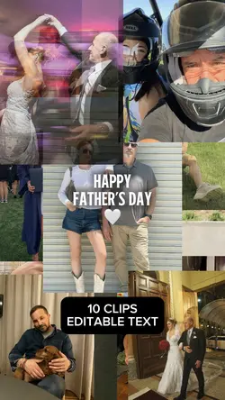Father’s Day collage