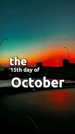 15th OCT. WED PRAYER