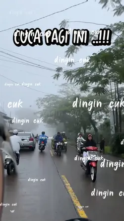 cuaca dingin hujan
