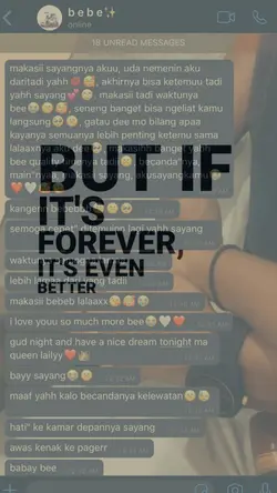 forever it's even|