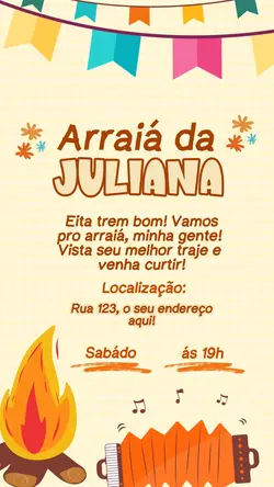 Arraiá | Convite
