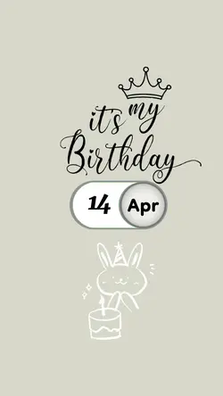 Birthday April 14th