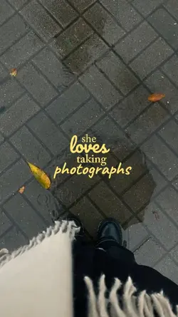 she loves taking