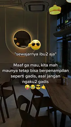 Sewajarnya ibu2 aja