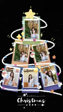 ต้นคริสมาสต์ใส่รูป