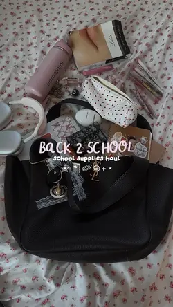 School supplies haul