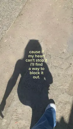 cause if my heart