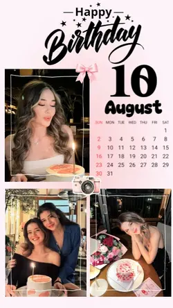 Birthday 10 August