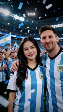 Selfie With Messi