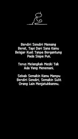 berdiri sendiri