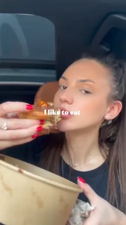 I like to eat
