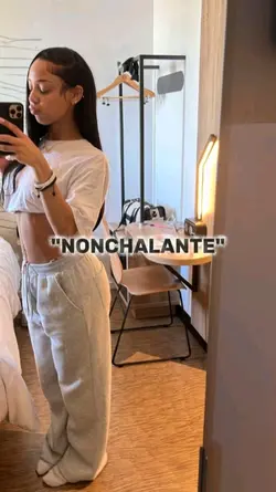 "NONCHALANT" trend 
