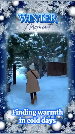 Winter moment