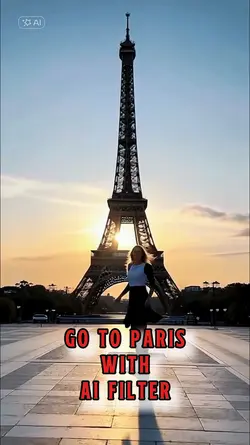 go to paris with AI