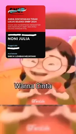 Spill warna cinta mu