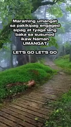 sipag at tyaga lang 