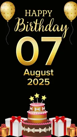 birthday 07 August