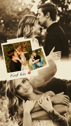 I love you❤️first kis