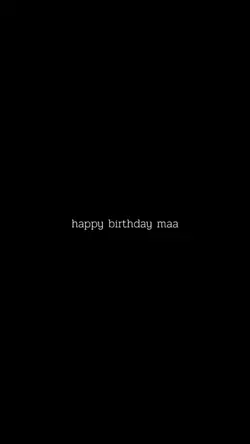 Happy birthday Mom