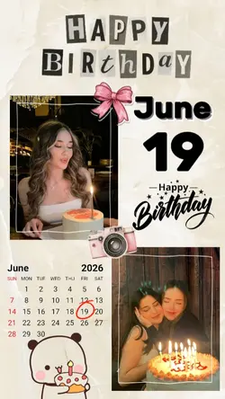 hbd 19 June