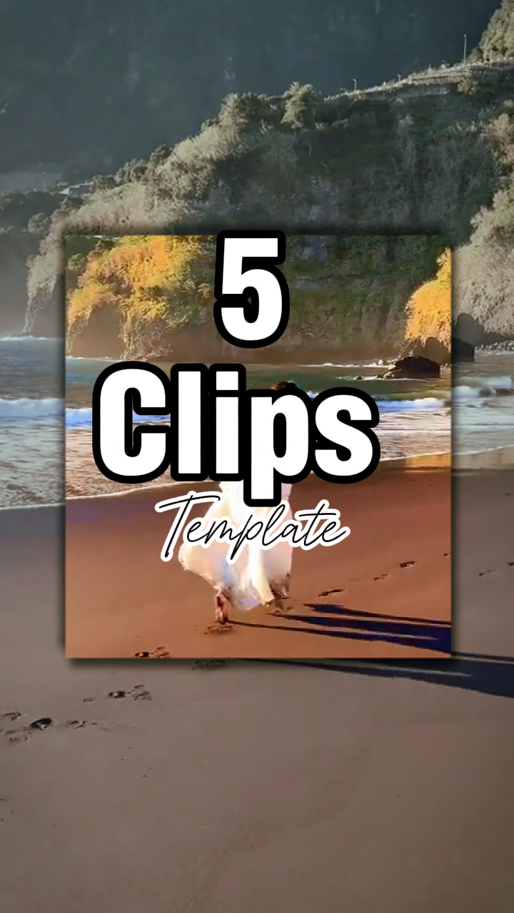 capcut template cover