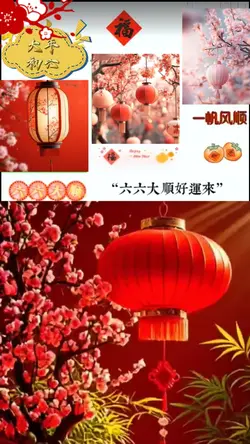 六六大顺好运来