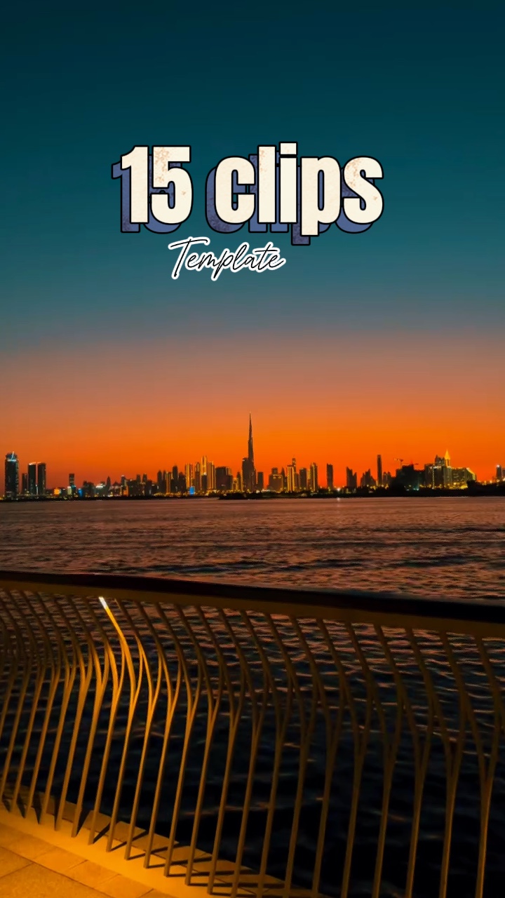 capcut template cover