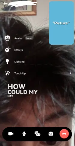 Videocall prank