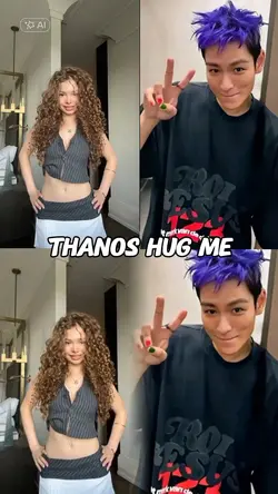 Thanos Hugging Ai